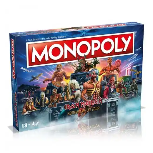 Professionell kvalitet - Monopoly Iron Maiden