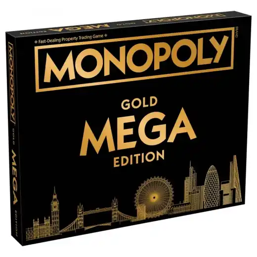 Monopoly Mega Gold Edition (Eng) | Extra rabatt