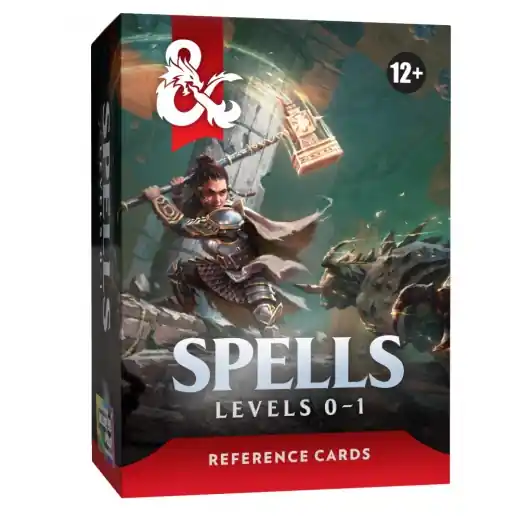 Reapris - Dungeons & Dragons Spells Levels 0-1 - Reference Cards