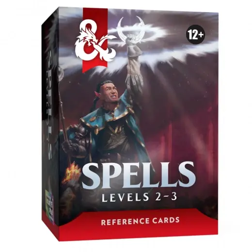 Erbjudandet går snart ut | Dungeons & Dragons Spells Levels 2-3 - Reference Cards