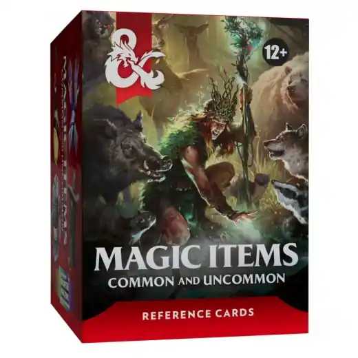 Dungeons & Dragons Magic Items - Common and Uncommon - Reference Cards - Slutrea