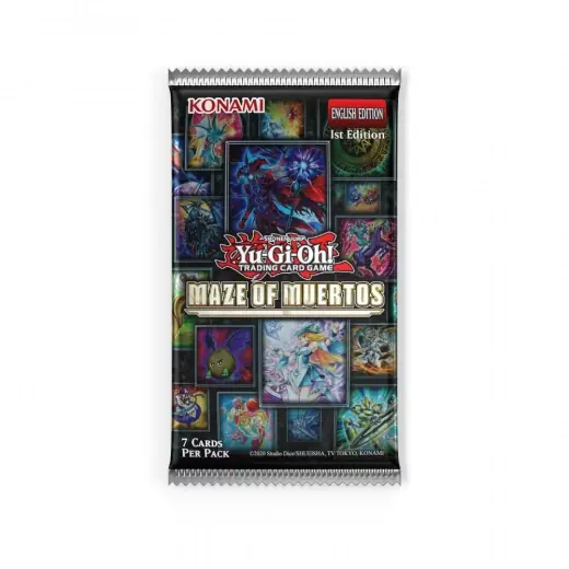 Yu-Gi-Oh! TCG Maze of Muertos Booster Pack | Finns tillgänglig