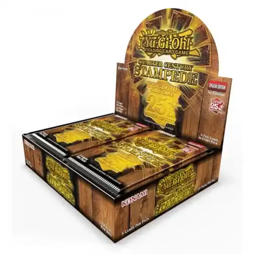Försäljningssuccé - Yu-Gi-Oh! TCG Quarter Century Stampede Booster Display