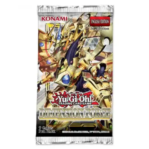 Yu-Gi-Oh! TCG Dimension Force Booster - Professionell kvalitet