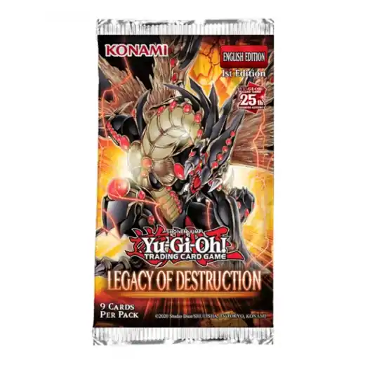 Yu-Gi-Oh! TCG Legacy of Destruction Booster Pack - Endast idag