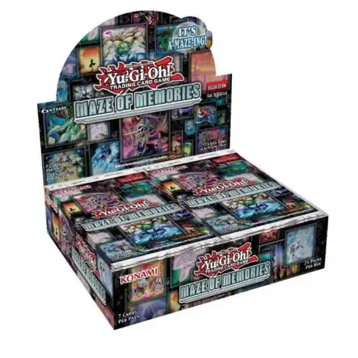 Yu-Gi-Oh! TCG Maze of Memories Booster Display - Expressleverans