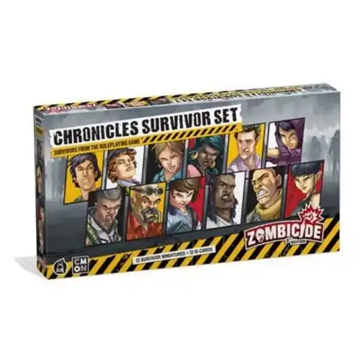 Handla online - Zombicide 2nd Ed Chronicles Survivor Set (Exp.)