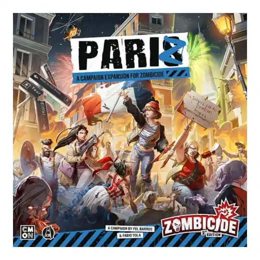 Nyhet - Zombicide 2nd Ed PariZ (Exp.)