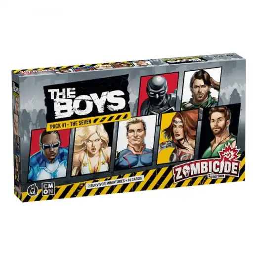 Zombicide 2nd Ed The Boys Pack 1 - The Seven (Exp.) - Nästan slut