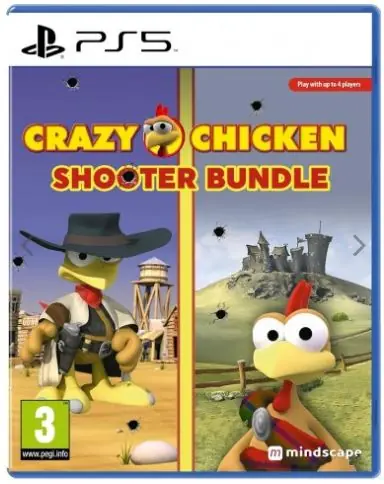 Crazy Chicken Shooter Edition - PlayStation 5 | Nyligen lanserat