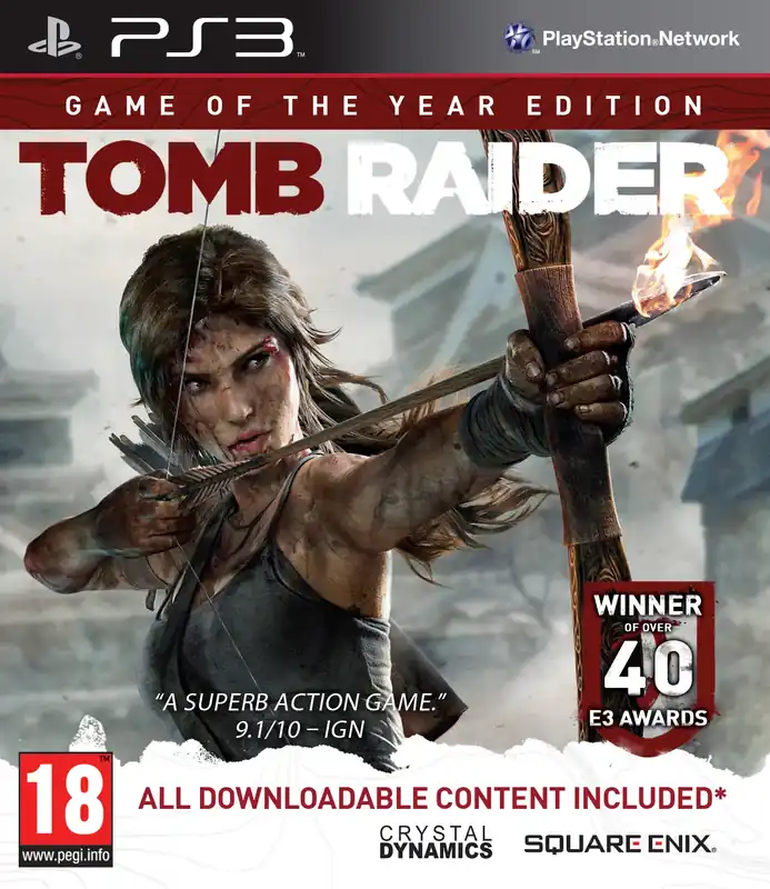 Tomb Raider - Game of the Year Edition - PlayStation 3 - Nedsatt pris