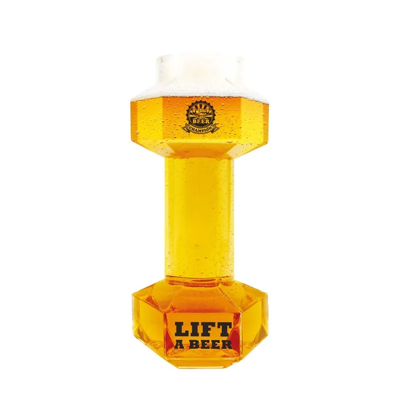 Winkee - Dumbbell Beer Glass - Glass | Dagens erbjudande