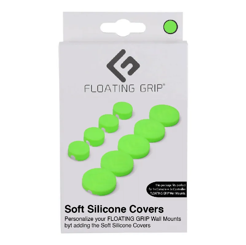 Floating Grip Wall Mount Covers (Green) - Kanonerbjudande