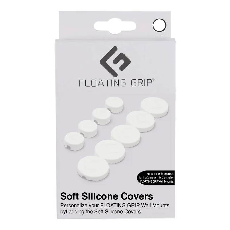 Erbjudande - Floating Grip Wall Mount Covers (White)