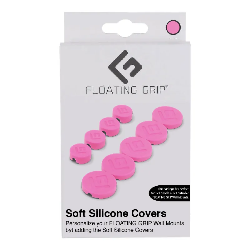 Floating Grip Wall Mount Covers (Pink) | Klar att skickas
