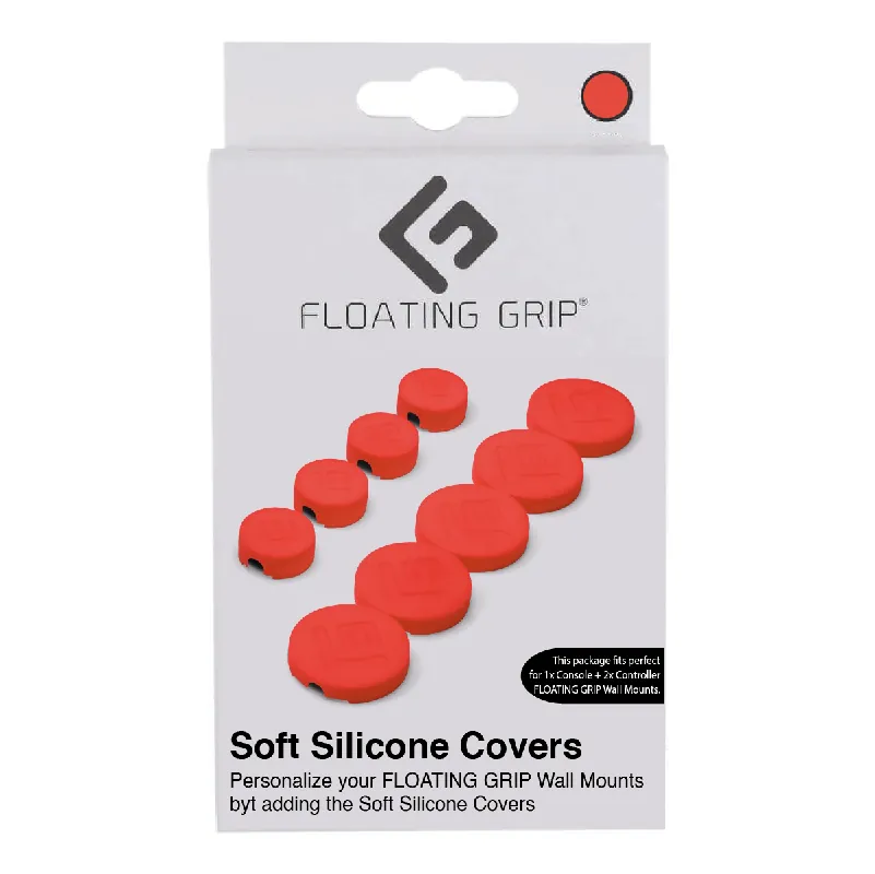 Tillverkarpris | Floating Grip Wall Mount Covers (Red)