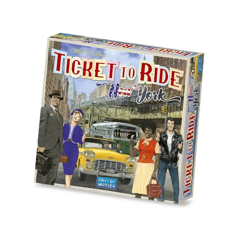 Prissänkt | Ticket To Ride - New York (ENG) (DOW720036)