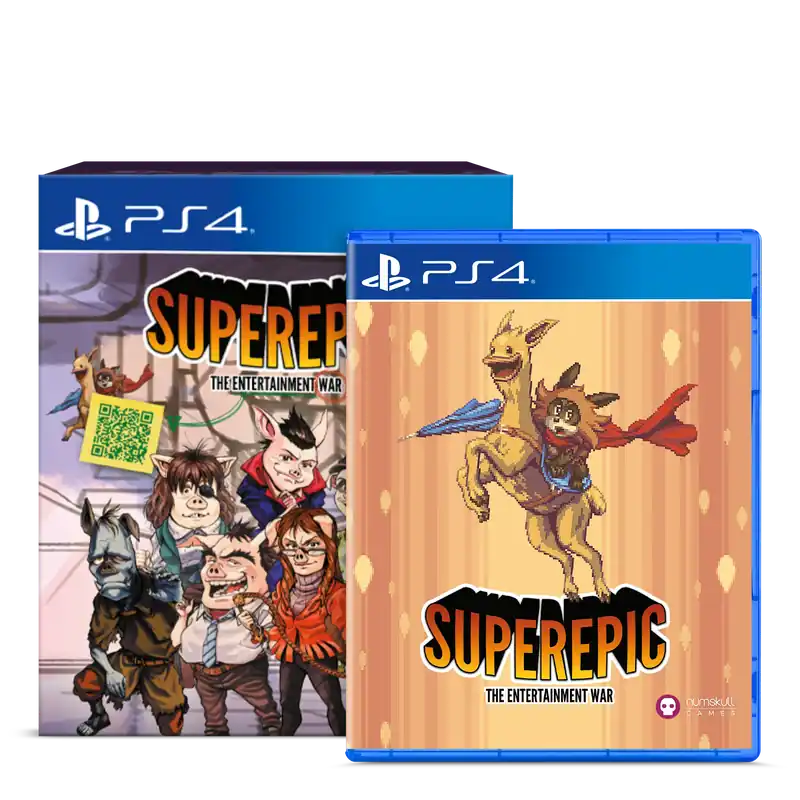 Lågt pris | SuperEpic The Entertainment War (Special Limited Edition) - PlayStation 4