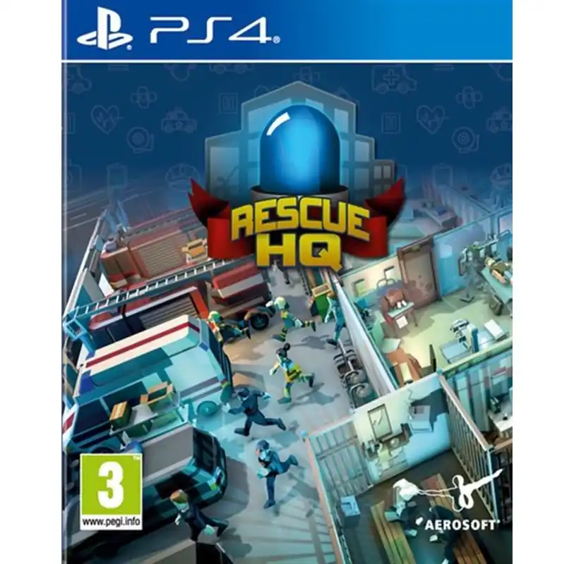 Rescue HQ - The Tycoon - PlayStation 4 - Tryggt köp