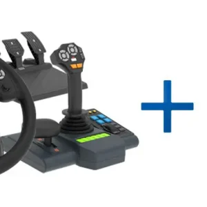 Expressleverans - HORI - Farming Control System + 7-Speed Racing Shifter Bundle For PC (Windows 11/10)