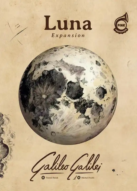 Galileo Galilei Luna - Precis inkommet