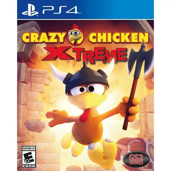 Crazy Chicken Xtreme (Import) - PlayStation 4 - Extra bra pris