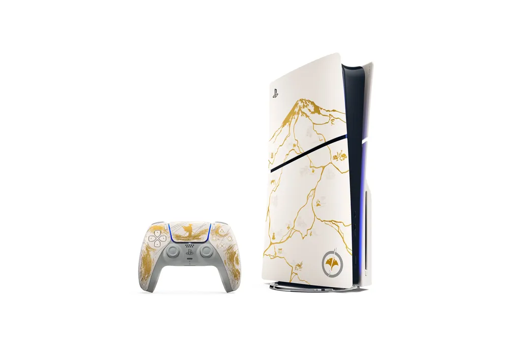 Sony PlayStation 5 Console – Ghost of Yōtei - Gold Limited Edition | Finns i lager