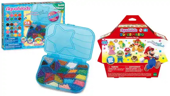 Fynd - Aquabeads – Mega Bead Pack + Super Mario Star Bead Set (Bundle)