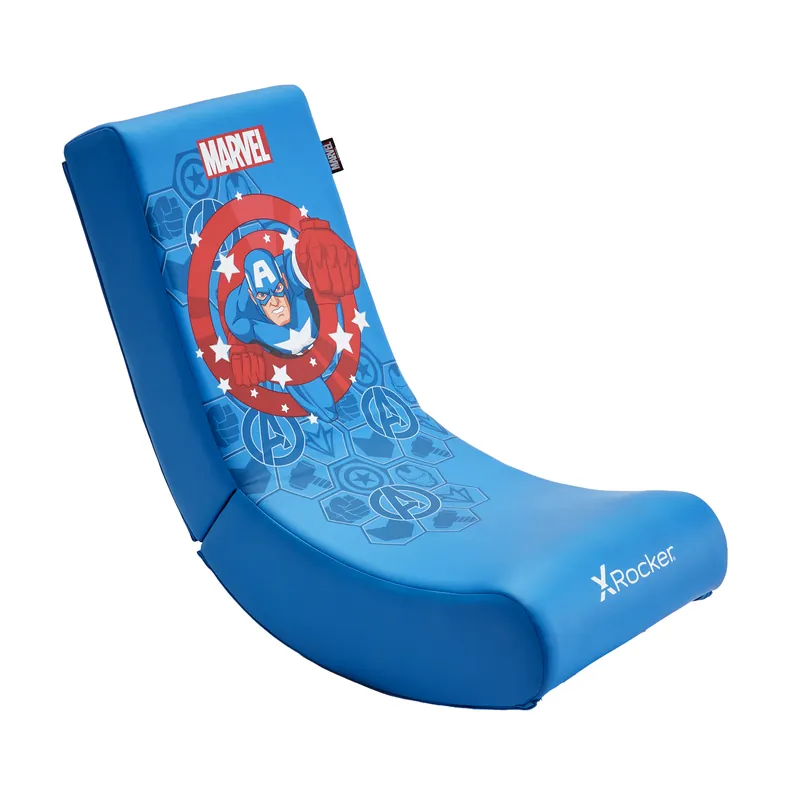 Xrocker Marvel Video Rocker Chair - Hero - Captain America | Klar att skickas