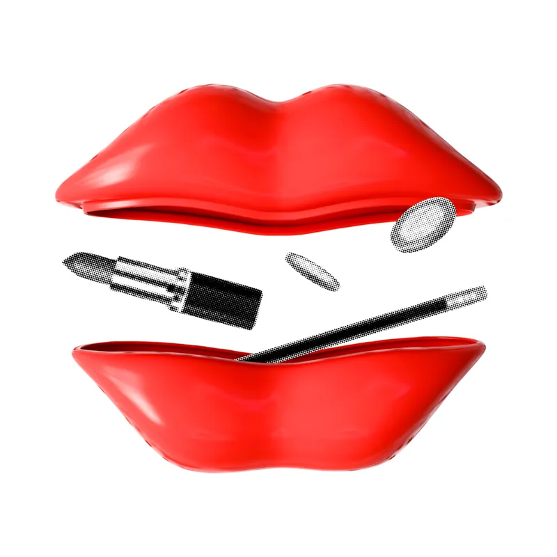 Nyhet | Mustard - Hot Lips Trinket - Red