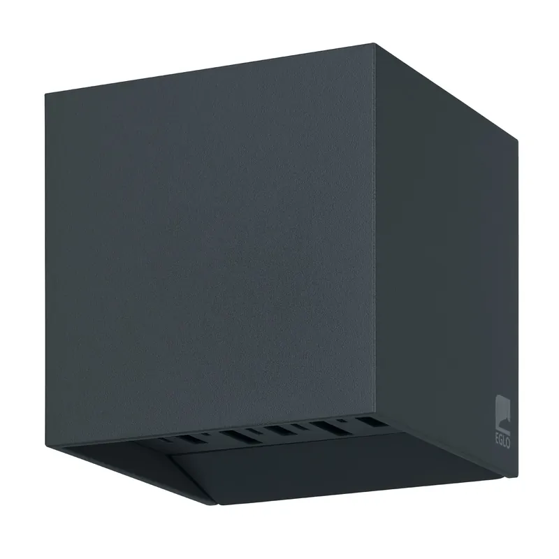 EGLO CALPINO 2 Utomhus Vägglampa – Antracit, 10.5x10.5x11 cm | Specialpris