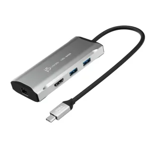 J5create - 4k60 Elite Usb-C 10gbps Travel Dock | Kanonpris
