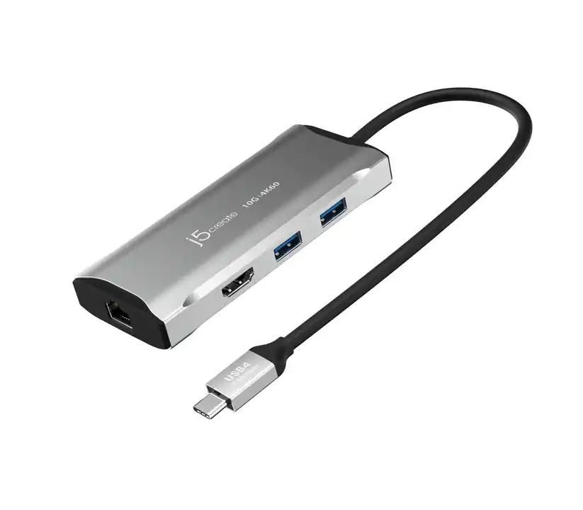 J5create - 4k60 Elite Usb-C 10gbps Travel Dock | Kanonpris