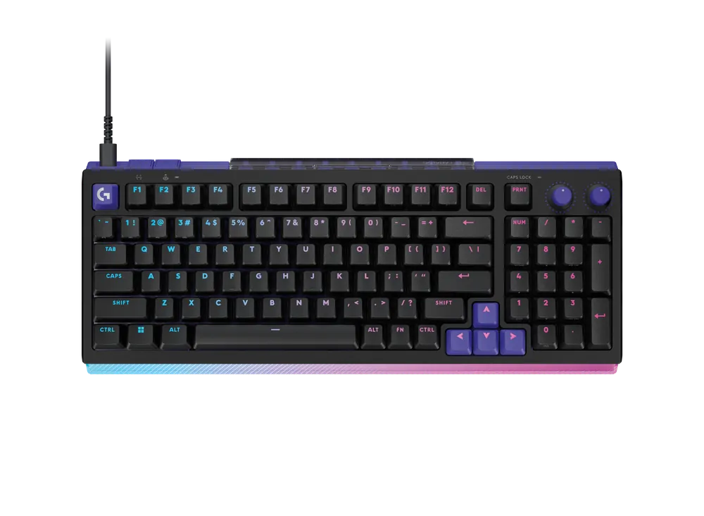 Logitech - G512 X 98 mekaniskt gaming-tangentbord - taktilt, svart, LIGHTSYNC RGB - Bästa pris