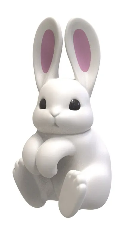 Snart slut - Winkee - Spoon and pot lid holder - Rabbit Spoon Holder and Steam Release - compact