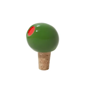 Handla online - Doiy - Bottle Stopper - Olivia - Green and Red