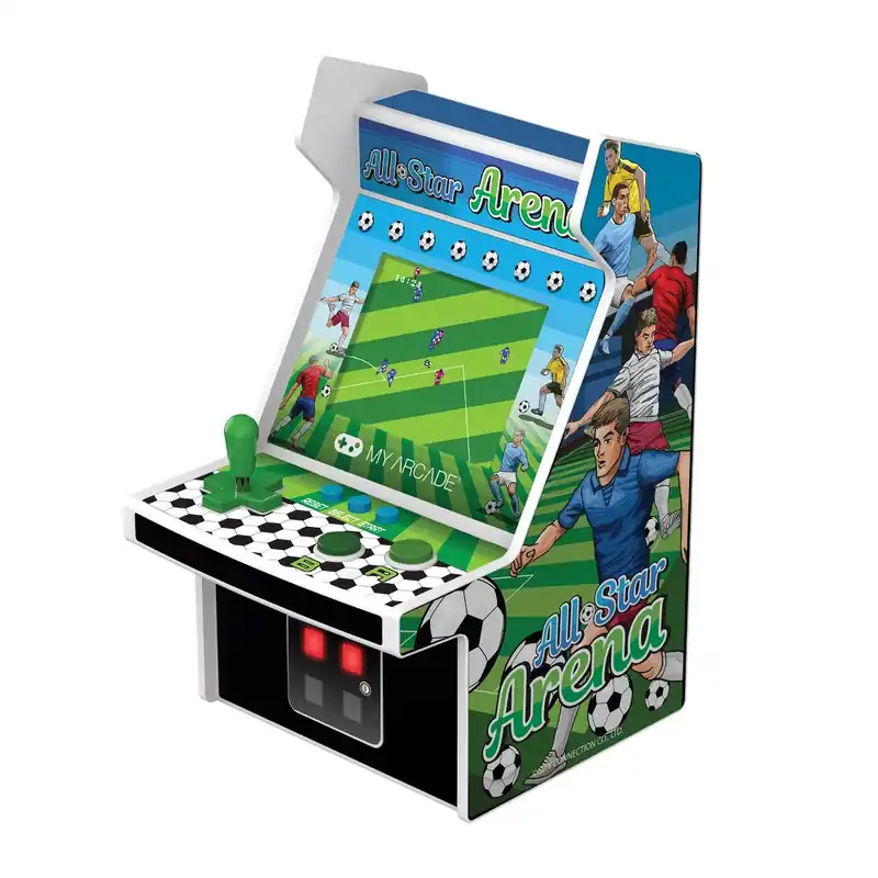Missa inte | MY ARCADE, MICRO PLAYER 6.75" ALL-STAR ARENA COLLECTIBLE RETRO (307 GAMES IN 1), WHITE