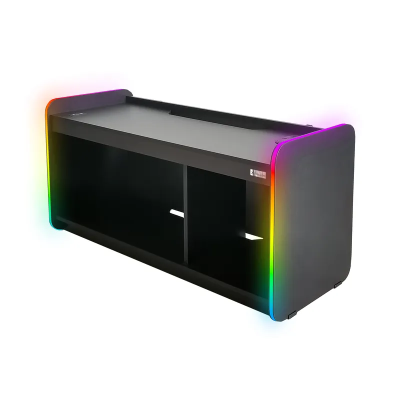 Xrocker Electra Tv Media Cabinet - Black With Black Led - Dagens deal