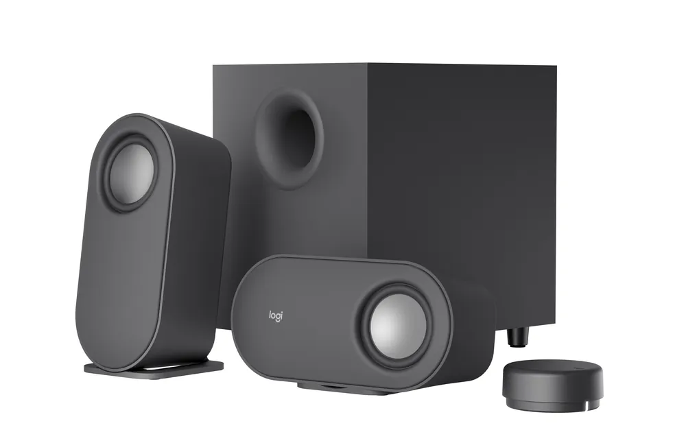 Logitech - Z407 Computer Speakers with Subwoofer and Bluetooth Connection - Graphite | Trygg betalning