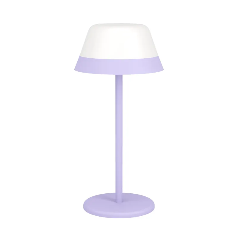 EGLO Meggiano Bordslampa – Elegant Lila & Vit Design | Spara nu