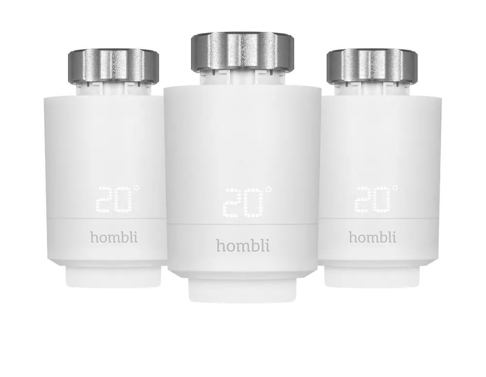 Bara idag | Hombli - Smart Radiator Thermostat Expansion pack (2+1)