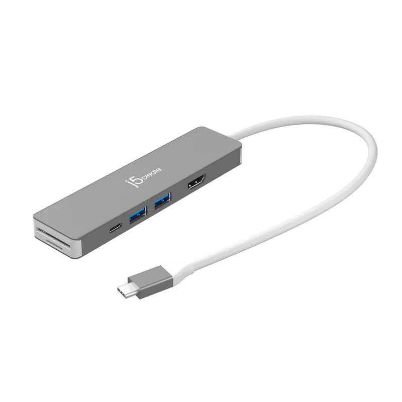 J5create - 4k60 Elite Usb-C 10gbps Multi-Adapter | Finns att beställa