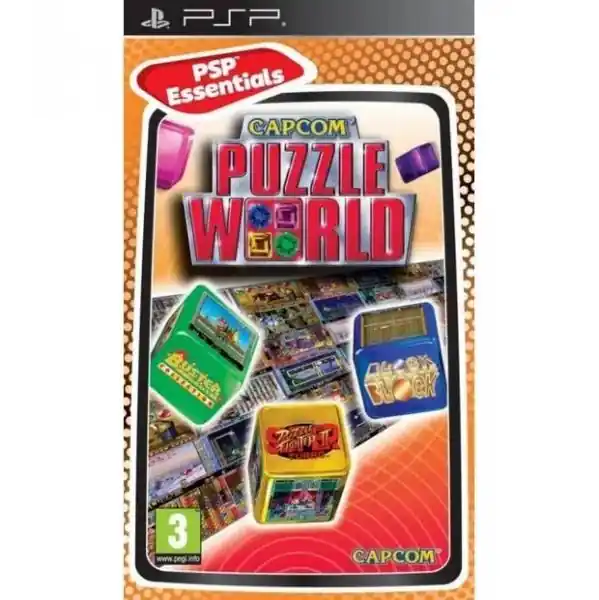 Bästsäljare - Capcom Puzzle World - Essentials - PlayStation Portable