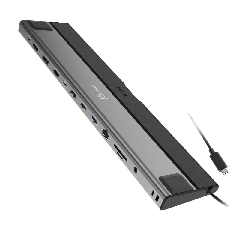 J5create - USB4 Triple 4K Display Docking Station | Handla online
