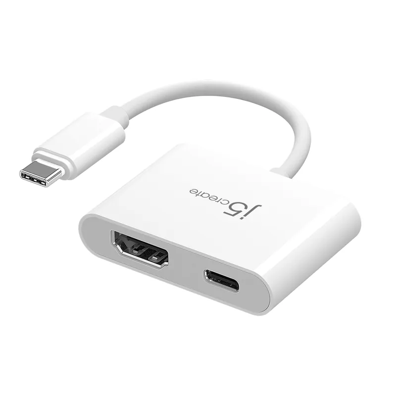 J5create - USB-C To 4K HDMI Adapter With Power Delivery - Nyligen tillagt