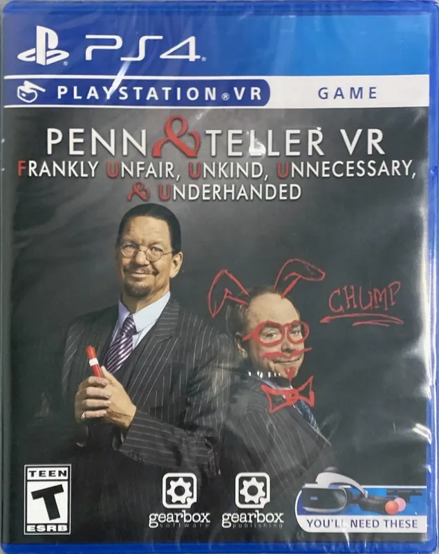 Lägg i varukorg | Penn & Teller VR Frankly Unfair (Import) - PlayStation 4