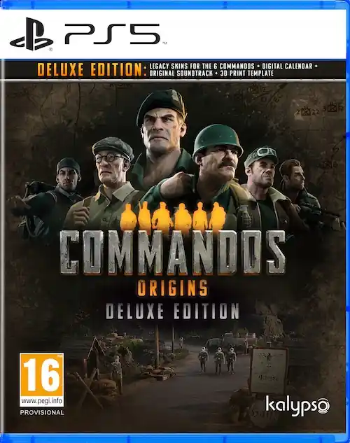Commandos Origins (Deluxe Edition) - PlayStation 5 - Premiumkvalitet