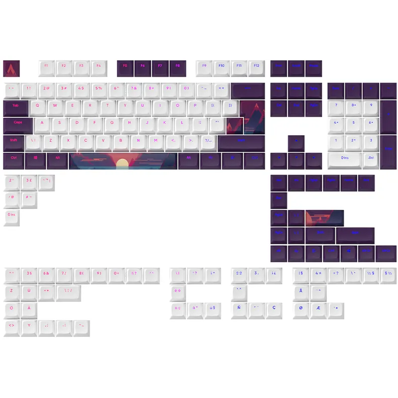 Dark Project - Keycaps sets - Sunrise | Reapris