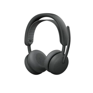 Logitech - Zone Wireless 2 ES – Wireless Noise Cancelling Headset with Adaptive Hybrid ANC, Bluetooth - Rea