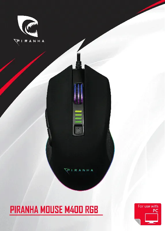 Piranha Mouse M400 RGB | Bara idag